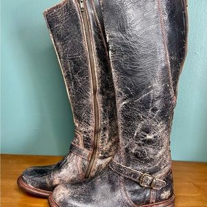 Bed Stu GLAYE Cobbler Series Knee High Riding Boots